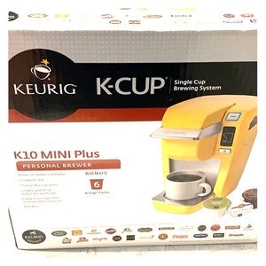 Keurig K-Cup single cup brewer-Yellow